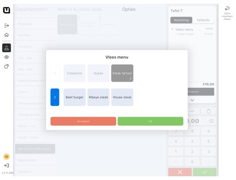 Oprettelse af menuer