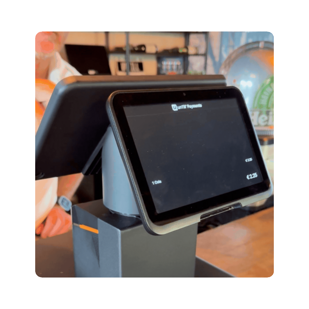 Top service med kundedisplay